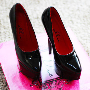 Ellie Shoes - Super Sexy Black Platform Pump Ellie Shoes - Super Sexy Black Platform Pump